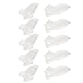 Miniatyrbillede 7 af 8: 10 stk. Manuel Citronpresser Gennemsigtig Sikker Akryl Fisk Fugl Formet Citronskivepresser til Hjemmekøkken Madlavning