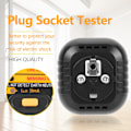 Miniatyrbillede 2 af 7: 50-60Hz Automatisk Elektrisk UK/US/EU Stikkontakt Tester til Hjemmet PM6860DR (EU-stik)