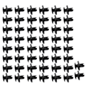 Pikkukuva 4 / 8: 91512-SX0-003 Auton puskurin kiinnikkeet Push Pin Nit Trim Clips Hondaan