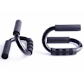 Miniatyrbillede 2 af 5: 1 par Push Up Bar S-formet Push Up Hjælper med skumgreb til hjemmegym Fitness træning Muskeltræning