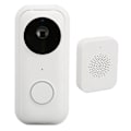 Miniatyrbillede 2 af 8: WiFi Videodørklokke Kamera 1080P Infrarød Nattesyn 2-vejs Lyd Vandafvisende Dørklokke Kamera
