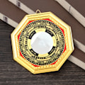 Miniatyrbillede 6 af 8: Traditionel kinesisk Feng Shui konveks/konkav Bagua-spejl til hjem og virksomhed Lucky (konveks)