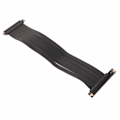 Pikkukuva 2 / 8: PCIE 4.0 X16 Riser-kaapeli korkean nopeuden joustava 90 asteen suorakulmainen PCIE-portti GPU-näytönohjaimen jatkokaapeli 40 cm