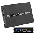Pikkukuva 8 / 8: S300 4K HDMI -kaappauskortti USB 3.0 DriverFree Game Live -mikrofoni 1080P HD Loop -videotallennuslaatikko