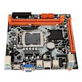 Miniatyrbild 8 av 8: ITX H110 Moderkort Dual Channel DDR4 LGA1151 SATA3.0 M.2 Nvme Stöd VGA HD Multimedia Interface Gaming Moderkort
