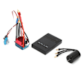 Miniatyrbillede 4 af 8: 2435 4500KV RC børsteløs motor S35A børsteløs ESC programmeringskortsæt til 1/16 1/18 RC bil