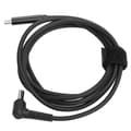 Miniatyrbillede 4 af 8: 【NX】150 cm ladekabel 3A Type-C DC5.5x1.7MM interface hurtigopladning til bærbar computer