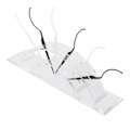Miniatyrbild 3 av 8: 6st lösögonfransar Display Stick Hållare Applikatorverktyg 3D ögonfransförlängning Style Prova på Sticks