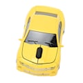 Miniatyrbillede 2 af 8: Race Car Trådløs Mus Sportsvogn Computermus 2.4 GHz LED Lys 1600 DPI Optisk Sensor til OS X PC Gul