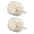Pikkukuva 4 / 8: 2 kpl G9 LED-lamppua 600LM 52 helmeä G9-kanta 6W 240V pöytälamppuun, seinälamppuun, kattokruunuun