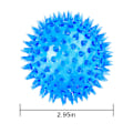 Miniatyrbild 2 av 8: PVC Pet Hund Valp LED-boll Lyser Blinkande Leksak Jagar Bounce Spiky Ball
