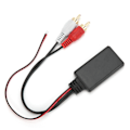 Miniatyrbild 7 av 8: Bluetooth 5.0 Radio RCA Adapter Bärbar Bil Trådlös Audio Musikkabel Passar för Kenwood