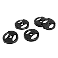 Miniatyrbillede 7 af 8: 5 stk Plastplader Adapter 45RPM Pladespiller Adapter Grammofon Tilbehør Sort 1L50