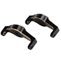 Miniatyrbilde 6 av 8: 2 sett RC messing hjulblokker Protal Drive C navholder for Traxxas TRX‑4 RC bil oppgraderingsdeler
