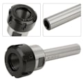 Miniatyrbilde 7 av 7: Spindellengde forlengerstang 40CR rett skaft Chuckholder for CNC-fresing C20-ER32M-100L