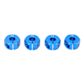 Miniatyrbillede 2 af 8: 12 mm 7 mm aluminium metal hjulnav Drive Adapter til 1/10 fjernstyret Combiner Coupler Blå