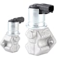 Miniatyrbillede 4 af 8: Tomgangsventil IAC i aluminiumlegering 862998 til Mercruiser V6- og V8-motorer