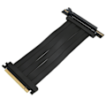 Pikkukuva 8 / 8: PCIE 4.0 X16 Nouseutinkaapeli Näytönohjaimen jatkokaapeli 90 asteen korkea nopeus GPU-sovitinkaapeli musta