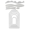 Miniatyrbillede 5 af 8: 3 stk Die Cuts Kulstofstål Praktisk Bærbar Scrapbooking Udskæringsform til Dekoration