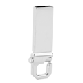 Miniatyrbillede 5 af 8: U Disk Memory Stick USB 2.0 Metal Mini Bærbar med Spændeform Computer Tilbehør Grå128G
