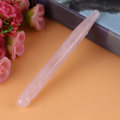 Pikkukuva 8 / 8: 1 kpl Luonnollinen Rose Quartz -kristalli Kasvohieronta Sauva Kivi Sujuva Tikku