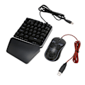 Miniatyrbillede 6 af 8: Tastatur-Mus-Konverter Set Programmerbar Kabelforbundet Mekanisk Tastatur-Mus-Adapter Combo til PS3 til PS4 til Switch