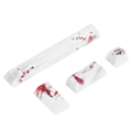 Miniatyrbild 8 av 8: DIY Keycaps Kit Vinter Snow Plum Pattern Universal Mekaniskt tangentbordsbytestillbehör