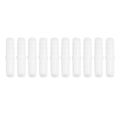 Miniatyrbillede 4 af 8: 10 stk plastslange med hulling montering sæt med lige hullinger samlinger Mender koblingsadapter 12-12 mm