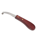 Miniatyrbillede 8 af 8: Hovkniv Høvlsaks Rustfrit Stål Dobbeltsidet Blad Ergonomisk Træhåndtag Hovkantkniv til Trimning af Hestehov