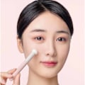 Miniatyrbillede 5 af 8: Svampekoncealerbørste Behageligt greb Ergonomisk alsidig svamphoved Concealer Pudder Foundation Børste til hjemmerejser