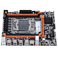 Miniatyrbilde 2 av 8: X99H Hovedkort 4 DDR4 LGA2011 3 Pin Støtte CPU V3 V4 USB3.0 SATA Port PC Hovedkort for stasjonær PC