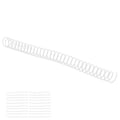 Miniatyrbillede 3 af 8: 20 stk Plastspiralbindningsspiraler 19mm 3/4in ID 30 Hull Spiraler til A4 A5 Notesbog Transparent
