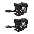 Miniatyrbilde 7 av 8: 9 til 36V 30W 2 stk Motorsykkel LED Spotlight Dobbelt Farge Linse LED Arbeidslys for Motorsykkel
