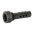 Miniatyrbillede 1 af 8: Vandekølingstank Bubbler Prevent Bubble Black Water Cooler Fittings PC med G1/4 indvendig gevind til computer vandtank