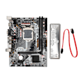 Miniatyrbild 1 av 8: B365 Datormoderkort Dual Channel DDR4 NVME M.2 Interface PCI E 16X Gen 3.0 Slot LGA 1151 ATX Moderkort