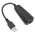 Miniatyrbillede 3 af 8: USB til Ethernet-adapter USB 2.0 til 10/100 Mbps Plug-in LAN-netværksadapter kompatibel med Windows til Linux til OS X