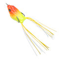 Miniatyrbillede 8 af 8: Kunstig fisk Snakehead-agn Realistisk blød frø Lure Swimbbait med krog og hale1#