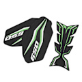 Pikkukuva 3 / 8: Polttoaineen säiliön suojapintamoottoripyörän tarra KAWASAKI Z650/NINJA 650 2017‑2021