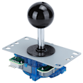 Miniatyrbild 3 av 8: Fighting Machine Arcade Game Console Joystick High Sensitivity No Delay Gamepad Tillbehör Svart