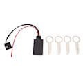 Miniatyrbillede 1 af 8: 12-polet Bluetooth AUX Trådløs Modul Adapter med Radiofjernelsesværktøj Udskiftning til Ford Mondeo Focus C Max 6000CD
