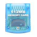 Pikkukuva 6 / 8: Gamecube-muistikortti Plug and Play - Nopea pelikonsolin muistikortti Wii-konsolille 512 Mt (8192 lohkoa)