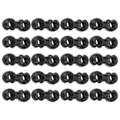 Miniatyrbillede 3 af 6: 20 stk. Bremsekabel Clips Line Slange Fastgørelsesring Sort SHook Guide til MTB Cykel