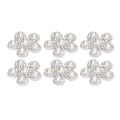 Miniatyrbilde 5 av 7: 50 stk Rhinestone Blomsterlapper DIY Mote Vakker Sy På Lapp for Ryggsekker Krage Klær