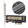 Miniatyrbild 8 av 8: Adapterkort PCIE 3.0 X4 till NVMe M.2 NGFF SSD-omvandlare för 2230 2242 2260 2280