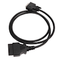 Pikkukuva 2 / 8: Pää-OBD2-kaapeli OBDII-testi- ja diagnostiikkalittimeen, korvaava kaapeli Launch CRP123 CRP129:lle