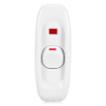 Miniatyrbilde 1 av 8: AC 250V 10A Inline PÅ/AV Bord-/Skrivebordslampe Ledningsbryter med LED-indikatorlampe Hvit