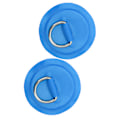Miniatyrbillede 3 af 8: D Ring Pad Patch PVC Oppustelig båd Flåde Jolle Kano Surfbræt Kajak Tie Down Fitting Blå