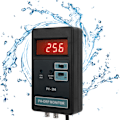 Miniatyrbillede 1 af 7: Digital LED-skærm PH/ORP Temperaturkontrol Monitor Måler Tester Overvågningsudstyr EU-stik 220V