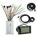 Miniatyrbillede 7 af 8: 36V 48V børsteløs motorkontrol S900 LCD-skærm 130X tommelgas 8C Power Assist Sensor Kit til elcykel