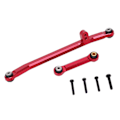 Miniatyrbillede 1 af 8: RC Styrearm i Aluminium Legering Udskiftning Stabil RC Tilbehør til Axial SCX24 90081 AXI00001 AXI00002 1/24 RC Bil Rød